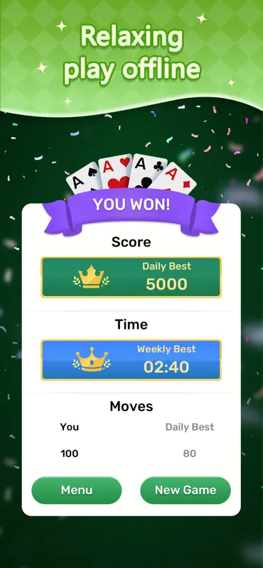 Solitaire Lite screenshot 1