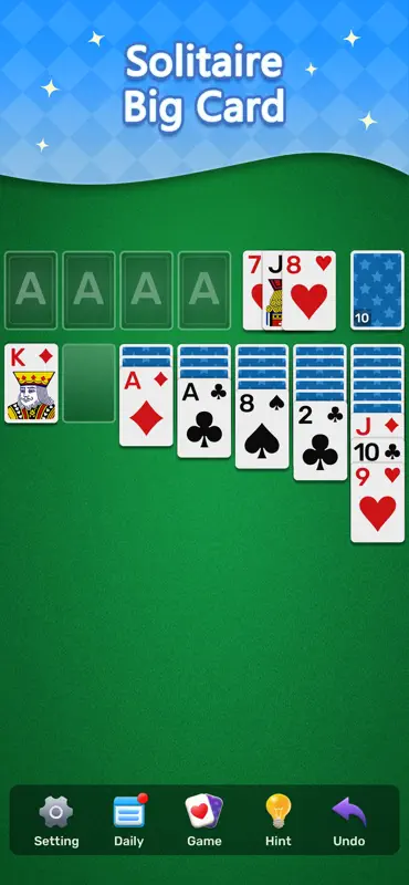 Solitaire Lite - Big Card